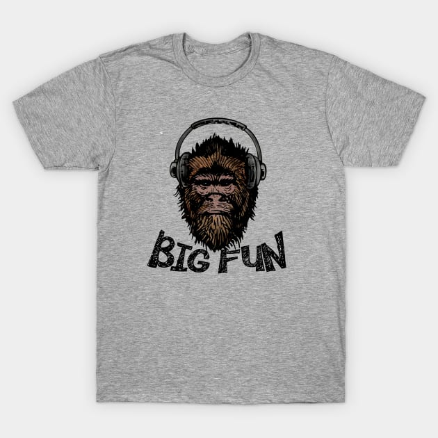 Bigfoot Fun T-Shirt by Viergacht